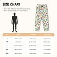 thumbnail image 2 of Salouo Cartoon Labrador Retriever Print Women's Pajama Pants Casual Loose Sweatpants PJs Flowy Pants Drawstring Palazzo for Women Wide Leg Pants Lounge Pajama -Medium, 2 of 8
