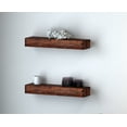 thumbnail image 3 of northbeam 24? Distressed Floating Shelves (2 Pcs), 3 of 6