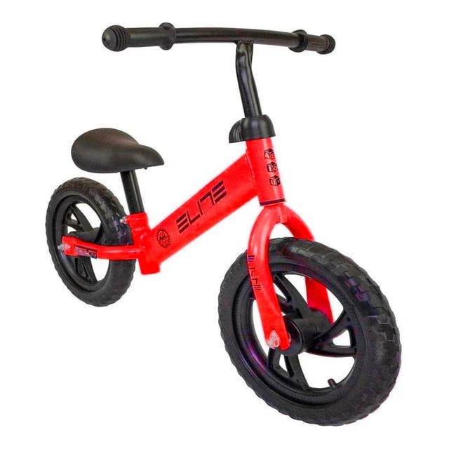 Bicicleta de Balance AEIOU Llanta De Goma Rojo