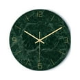 thumbnail image 2 of EGNMCR Room Decor Home Decor Creative Pattern Stone Wall Clock Acrylic Living Room Decoration Wall Clock, 2 of 8