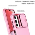 thumbnail image 3 of Jiahe Cover For Samsung Galaxy A54 Case Built-in Slide Anti-Scratch Camera Lens Cover Rugged Shockproof with Adjustable Stand Case Cover,Pink, 3 of 12