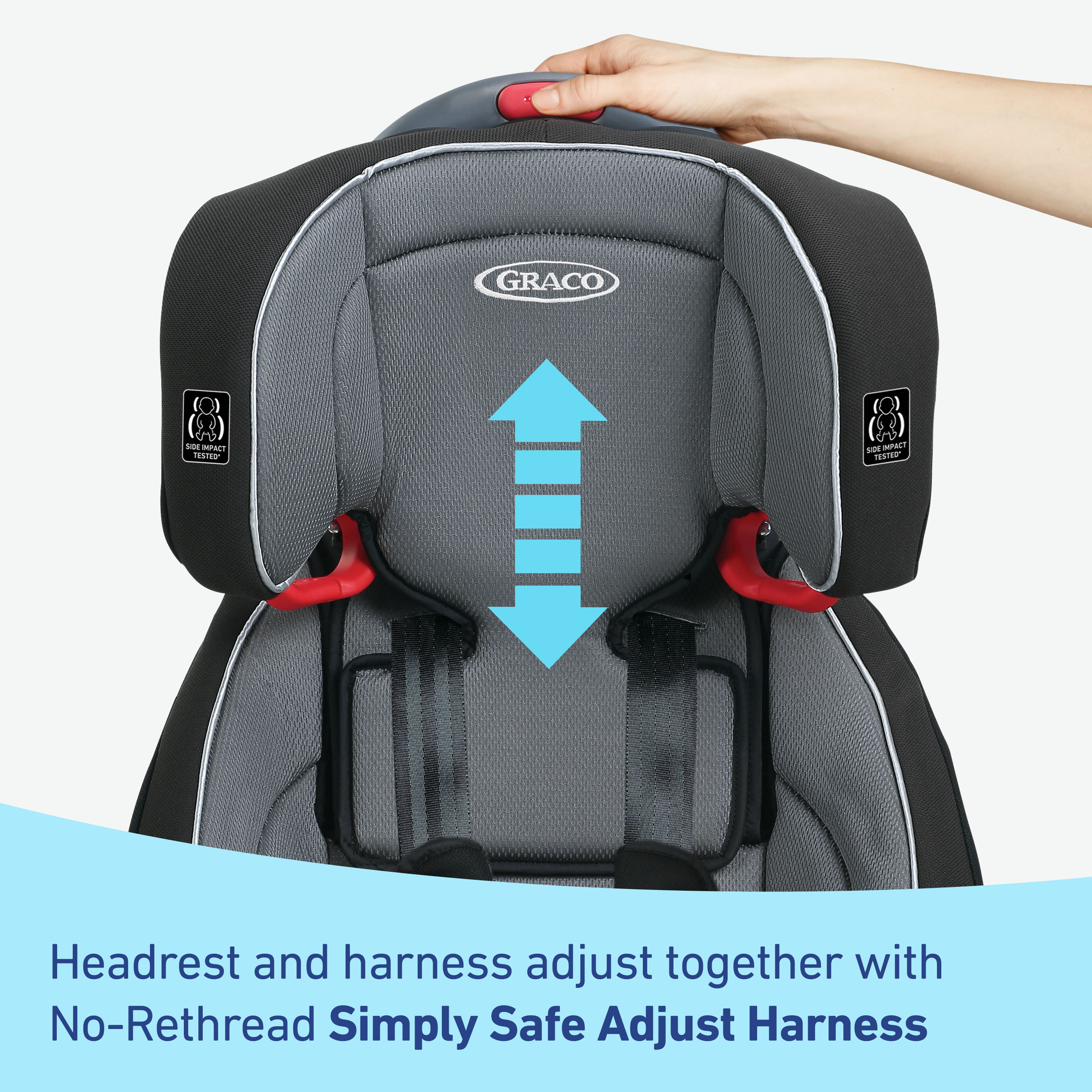 Graco Nautilus 65 3-in-1 Harness Booster Car Seat, Bravo - image 4 of 7