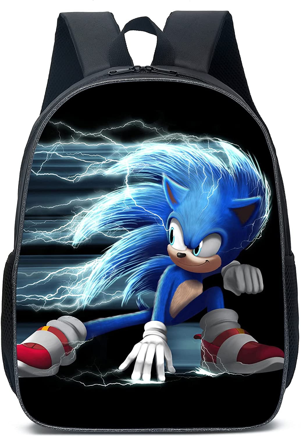 Sonic the Hedgehog 16'' Shoulder Backpack Travel Laptop Bag Boys School Bag Gift 