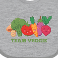 thumbnail image 4 of Inktastic Team Veggie Boys or Girls Baby Bib, 4 of 4
