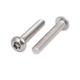 thumbnail image 4 of M5x30mm 304 Stainless Steel Button Head Torx Security Tamper Proof Screws 10pcs, 4 of 5