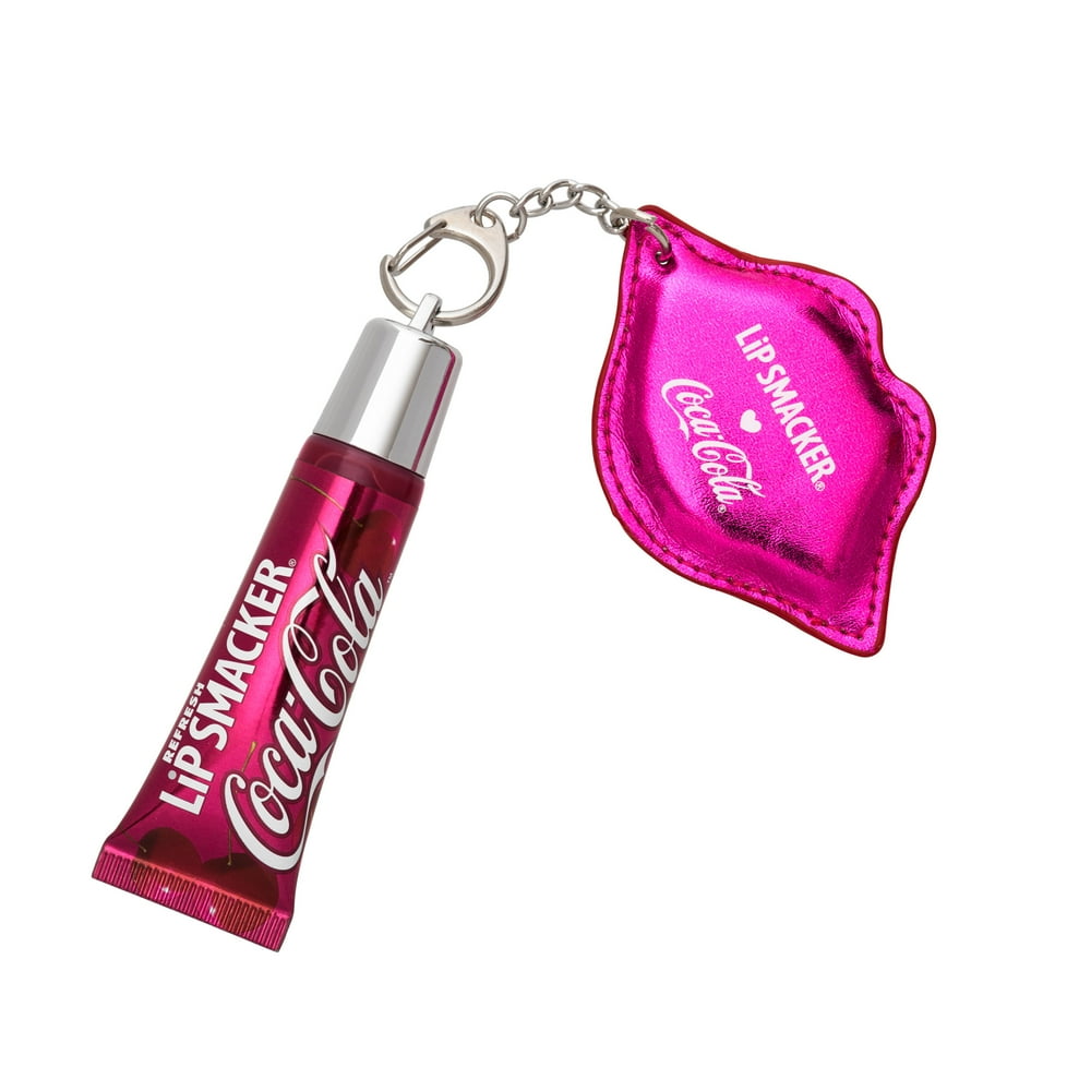 Lip Smacker Cherry Coke Refresh Lip Gloss with Keychain