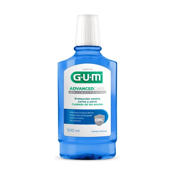 Enjuague bucal GUM Advanced Care 500 ml