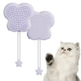 thumbnail image 2 of 2 In 1 Pet Grooming Gloves - Adorable Cat Head Shape for Grooming and Massage for Dogs Cats and Rabbits on All Hair Types, 2 of 6