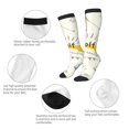 thumbnail image 3 of Sikiie Golf Icons And Golfer Knee Socks, High Socks Long Stretchy Sock Women Knee High Stocking, Long Socks for Women, 3 of 6