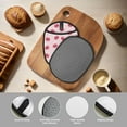 thumbnail image 4 of Naloa Cute Pig Nose Silicone Pot Holders, Oven Mitts Heat Resistant Hot Pads, Non Slip Pot Holder for Kitchen Baking and Cooking 9.4 x 7.5 Inches, 4 of 7