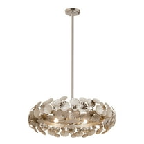 Elk Home 26-Inch Wide Camora Pendant, Transitional, Nickel