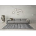 thumbnail image 3 of Ahgly Company Indoor Round Oriental Gray Modern Area Rugs, 7' Round, 3 of 4
