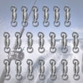 thumbnail image 3 of Ndcxsfigh Conector Giratorio Rodamiento Bolas 20 Piezas Equipo Terminal Pesca Rodante (tamaño 5), 3 of 9