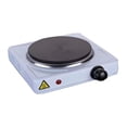 thumbnail image 2 of Estufa de cocina, Mini placa caliente, quemador de té caliente, estufa portátil de café de un solo quemador, pequeña placa caliente eléctrica para Individual 1000W Blanco, 2 of 9