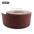 thumbnail image 2 of 60 Grit Sandpaper Roll, 3 Inch x 49 Feet Emery Cloth Roll Aluminum Oxide Abrasive Paper Roll Continuous Sandpaper for Metalworking, Woodworker, Furniture Repair, Sanding Automotive Plumbing, 2 of 5