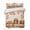 Ginger, Pumpkin Orange, Crimson, Black, White, variant on Quilts King Size, Cat Pumpkins Fall Soft Comforter Bedding Set for Bed, Thanksgiving Checkered Wooden Branches Lightweight Quilted Bedspread with Pillow Cover(2 Pieces) for All Season, 96x106 Inch