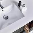 thumbnail image 5 of Fresca Manchester Regal 40" Gray Wood Veneer Traditional Bathroom Cabinet w/ Top & Sink, 5 of 9