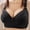 Black, variant on Push Up Bras for Women Plus Size Woman's Bra Fashion Wire Free Comfortable Push Up Bra Underwear Hot Pink