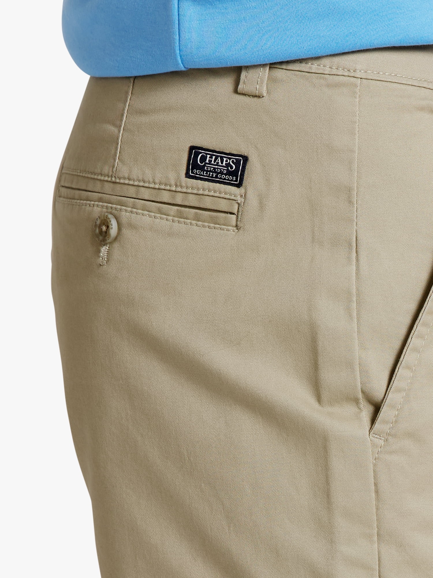 Chaps Men's & Big Men's Flat Front Shorts, Sizes 30-42, 5" Inseam