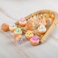 thumbnail image 4 of 20 Pcs Easter Mini Glow in The Dark Chick Figures, Chick Egg Miniature Figurines, Luminous Broken Chick Ornament, Animal Figurines for Home Holiday Decor, 4 of 9