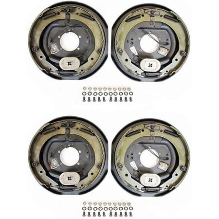 Southwest Wheel New 2-Pack 12 X 2 TruRyde Trailer Electric Brake Assembly (2 Right + 2 Left)