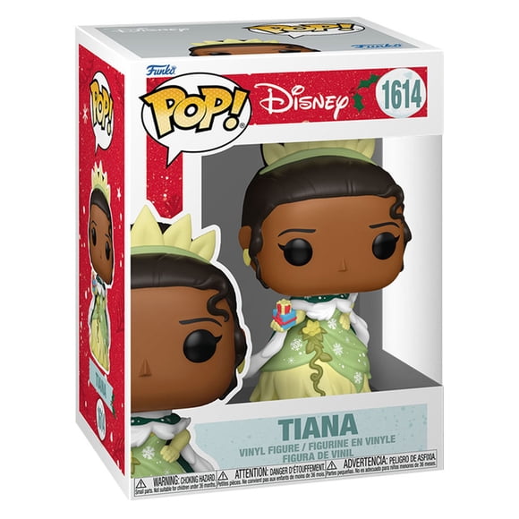 Figura Coleccionable Funko Pop Disney Princesas Holiday Tiana 1 Pieza