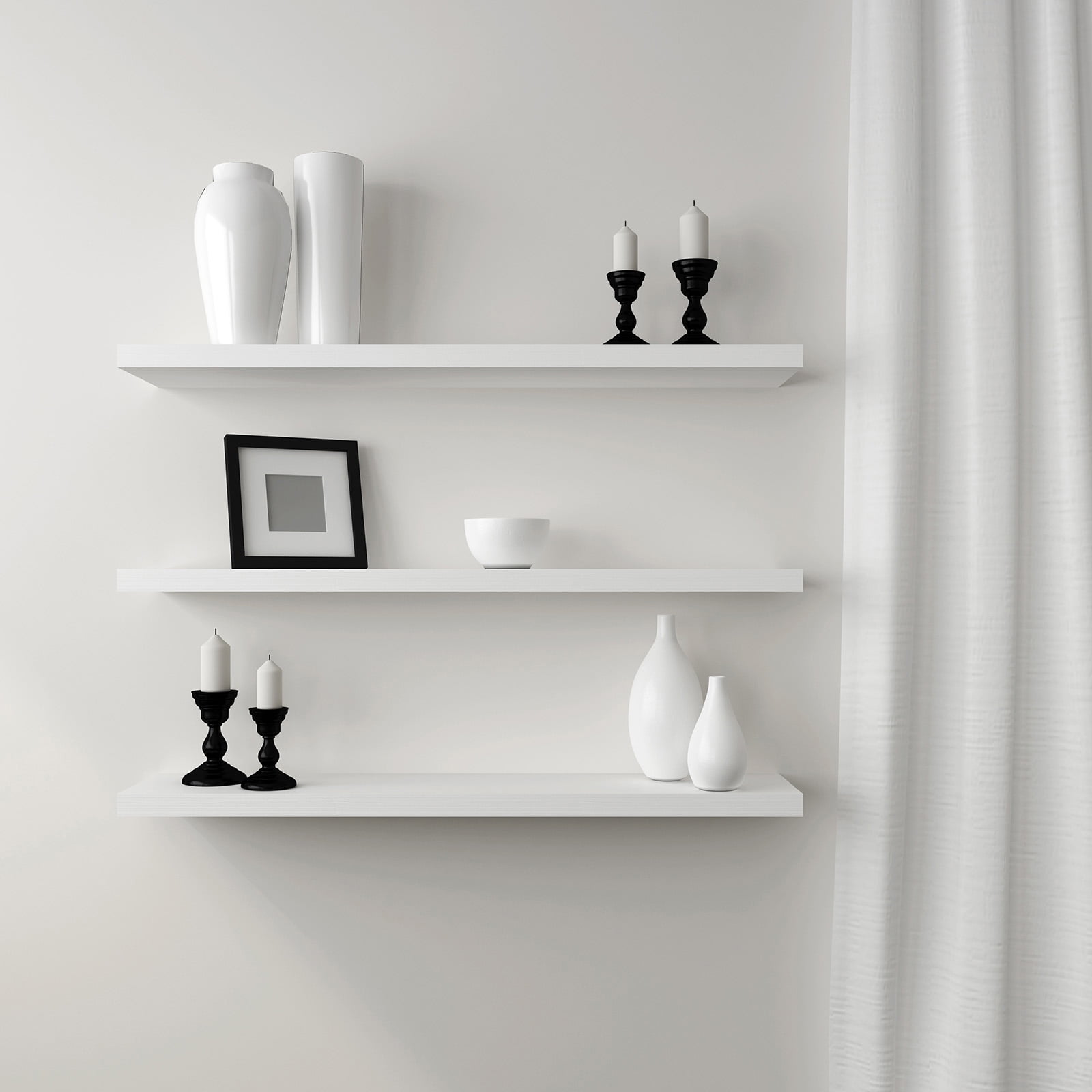 Uxcell Iron Floating Shelf Brackets Metal Hidden Shelf for Beams Wall Art 12 Pcs Brown 0.5" Dia x 4.7" Length