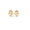 Rose, variant on Pure Elegance 925 Sterling Silver Love Heart Shape Stud Earrings With Ruby Birthstone 14k White Gold Over