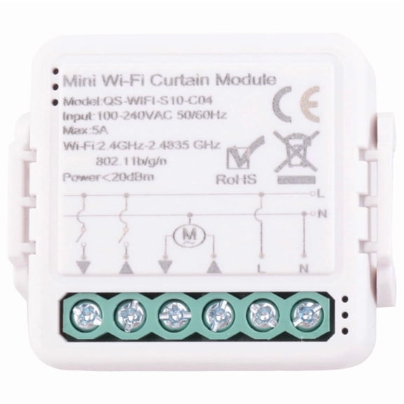 Tuya Smart WiFi Curtain Switch Module for Roller Shutter Electric Motor Smart Life APP Remote Control
