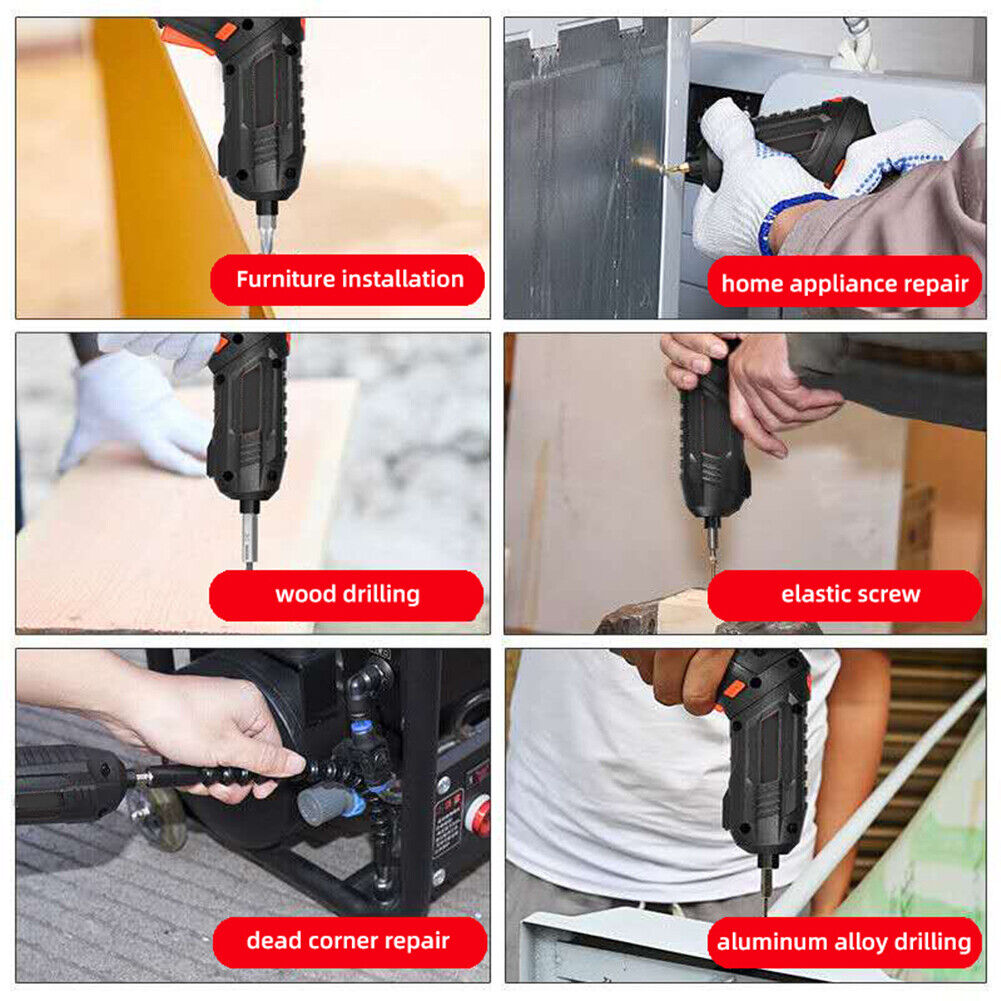 Kidsjoy 3.6V Cordless Electric Screwdriver Set with 47 Bits photo 7