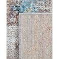 thumbnail image 6 of Unique Loom Rainbow Collection Area Rug - Dispersive (10' x 13' Rectangle Multi/Beige), 6 of 7