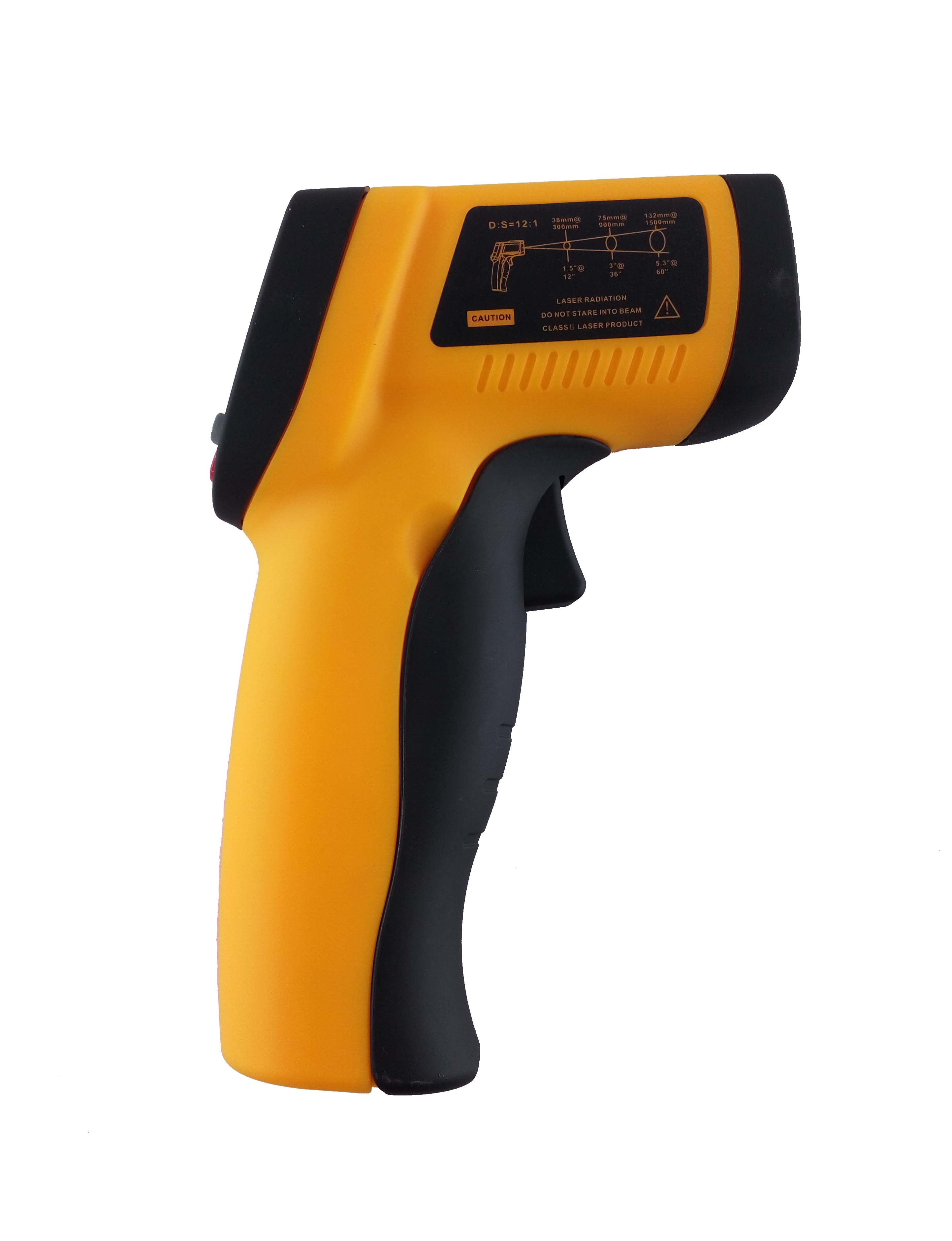 ThermoTrace® Infrared Gun Thermometer With Laser 12:1