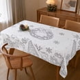 thumbnail image 3 of MMJ Christmas Coloring Table Cover DIY Activity Tablecloth, Washable Protective Cover for Holiday Party Table Christmas Decor 36x56in, 3 of 7