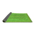 thumbnail image 2 of Ahgly Company Indoor Round Abstract Green Modern Area Rugs, 8' Round, 2 of 4
