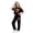Z02 Black, variant on Kogui Tween Outfits Girls 2 Piece Outfits Fashion Clothes Short Sleeve Tops and Pants Kids Summer Clothing Set Size 10 (Yellow,10 Years)