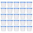 thumbnail image 1 of 50pcs 40ml Vaso de orina Vasos de orina estériles de plástico Vasos de recolección de muestras con tapas Contenedor de orina Conte HOMEMAXS mx7650744, 1 of 5