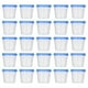 thumbnail image 1 of 50pcs 40ml Vaso de orina Vasos de orina estériles de plástico Vasos de recolección de muestras con tapas Contenedor de orina Contenedores de muestras Accesorios para análisis de orina (color aleatorio HOMEMAXS MX7650744, 1 of 6