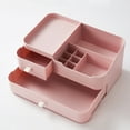 thumbnail image 4 of Organizador de maquillaje Dinheiro para tocador, organizador de maquillaje de gran capacidad para encimera con cajones para el cuidado de la piel, lápiz labial, pinceles, lociones, sombras de ojos,, 4 of 6