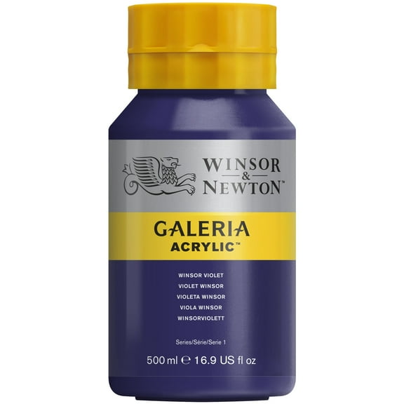 Winsor & Newton Galeria Acrylic, 500ml Squeeze Bottle, Winsor Violet