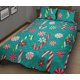 thumbnail image 2 of Juego de cama edredón con estampado de caramelos navideños, 2 of 5