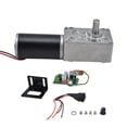 thumbnail image 1 of Moteur à Engrenages 12V, Mini Turbines Moteur à Engrenages avec Arbre de 8mm 5840-31ZY pour Robot Table Rotative Serrure de Porte Rideau Machine, Réduction de Vitesse de Turbos, 1 of 7