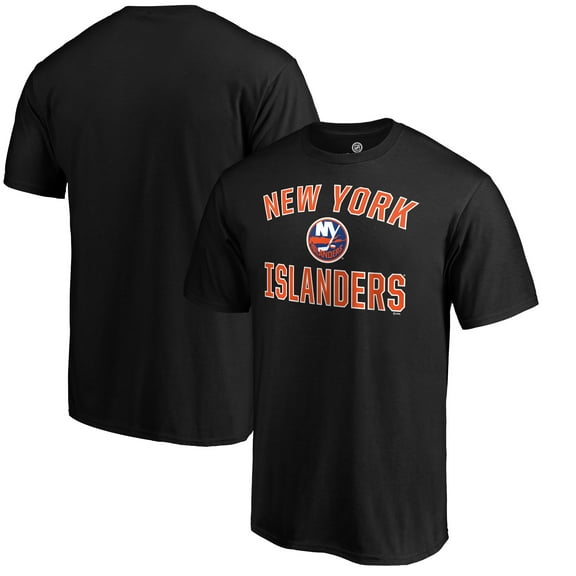 Men's Black New York Islanders Victory Arch T-Shirt