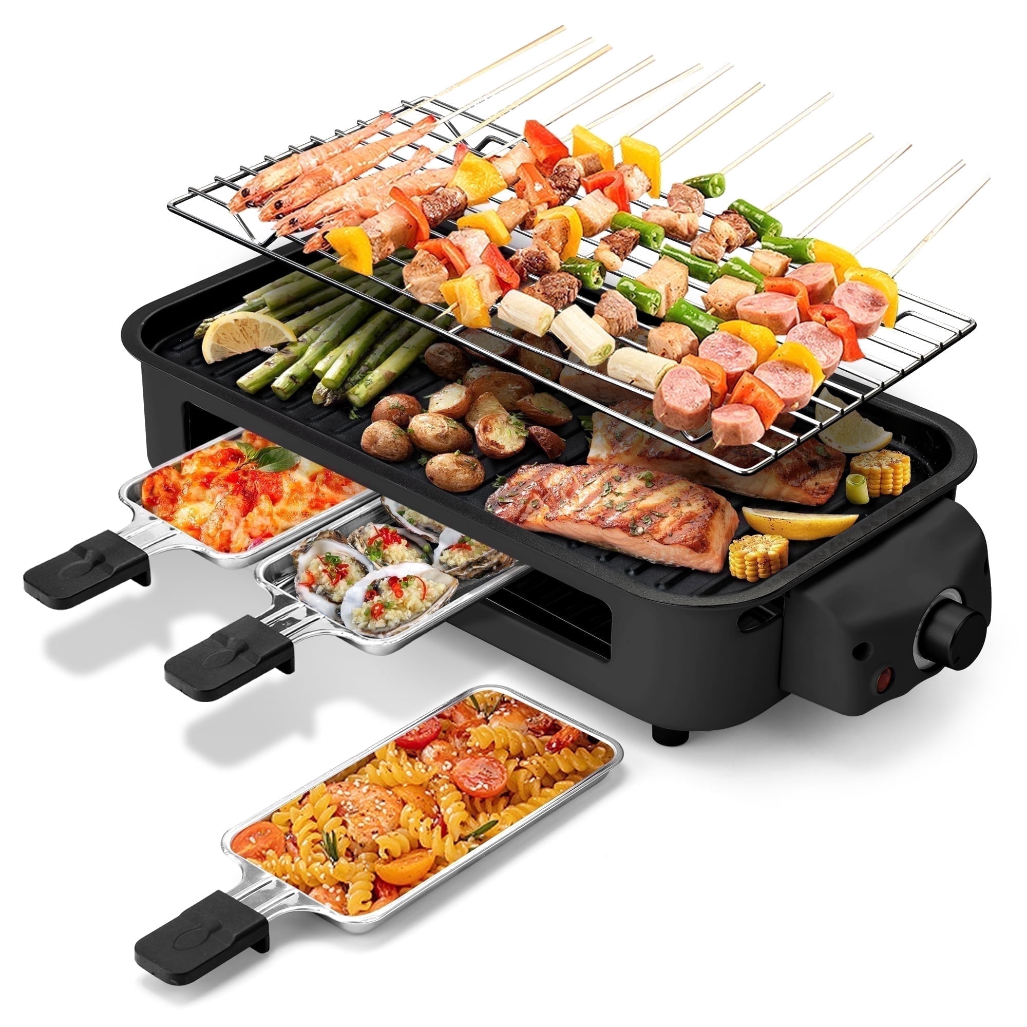 Ninja, Restored AG300 Foodi 4-in-1 Indoor Grill, Air Fryer, Roast
