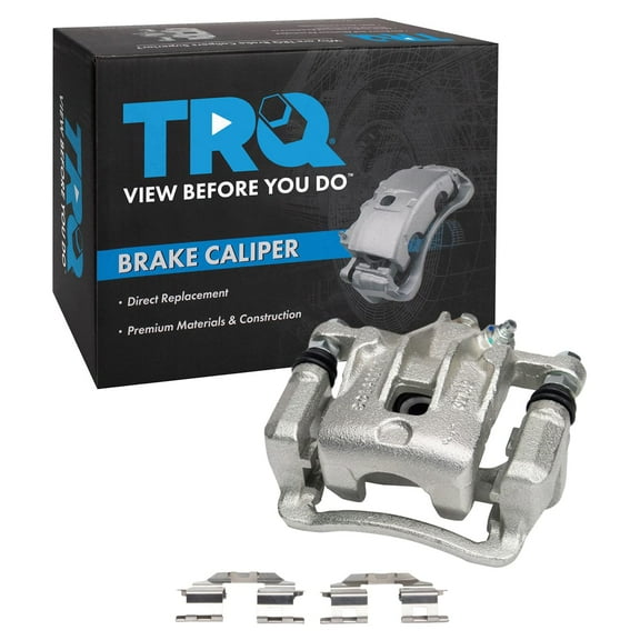 TRQ Rear Right Brake Caliper w/Bracket Passenger Side Compatible with 2010-2013 Kia Soul