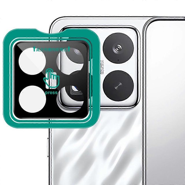 IMAK For Xiaomi 15 Pro Tempered Glass Camera Lens Protector with Self-Positioning Frame (Black Versi