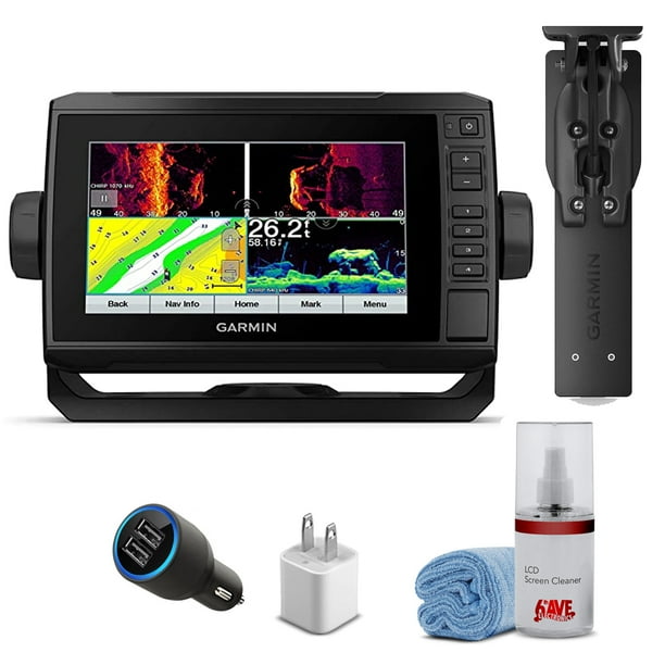 Garmin ECHOMAP UHD 73sv with GT56UHDTM Transducer(Bundle)+ Accessories