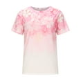 thumbnail image 4 of T-shirts à Manches Courtes pour Femmes Dames Mode Décontractée Imprimé Col Rond Ample T-Shirt à Manches Courtes Haut Chandail T-Shirts pour Femmes Manches Courtes Hauts à Manches Courtes pour Femmes, 4 of 8