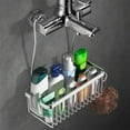 thumbnail image 4 of Estantes de almacenamiento Bearachild para baño Acero inoxidable gris, 4 of 6