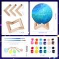 thumbnail image 6 of Arts and Crafts for Kids Ages 8-10-12 Paint Your Own Moon Lamp Kit for 8-9-10-11-12 DIY 3D Space Toys Moon Night Light Best Gifts for 3-4-5-6-7 Year Old Girls Boys Kids Teen Birthday Presents, 6 of 7