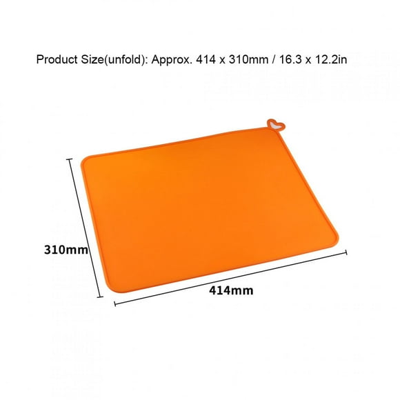 3D Printer Mat, Anti-slip Orange Resin 3D Printer Parts for 3D Printer